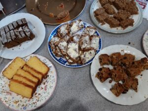 Cakes at the Verdi workshop