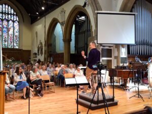 James Murphy Talking to Choir